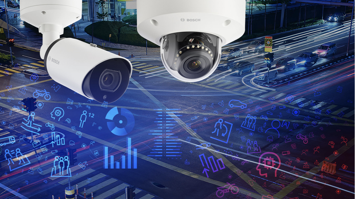 Bosch Inteox cameras for traffic control are integrated with